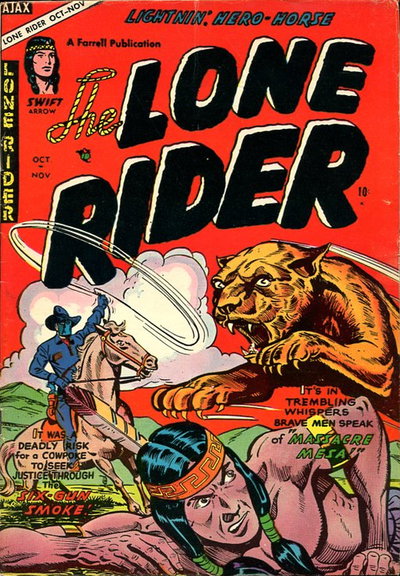 The Lone Rider  #22 (October-November 1954)