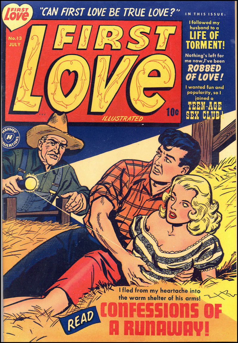 First Love Illustrated (Harvey, 1949 series) #13 (July 1951)