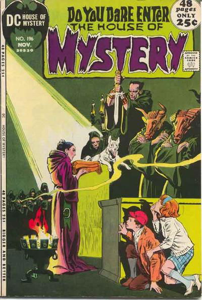 House of Mystery (DC, 1951 series) #196 November 1971