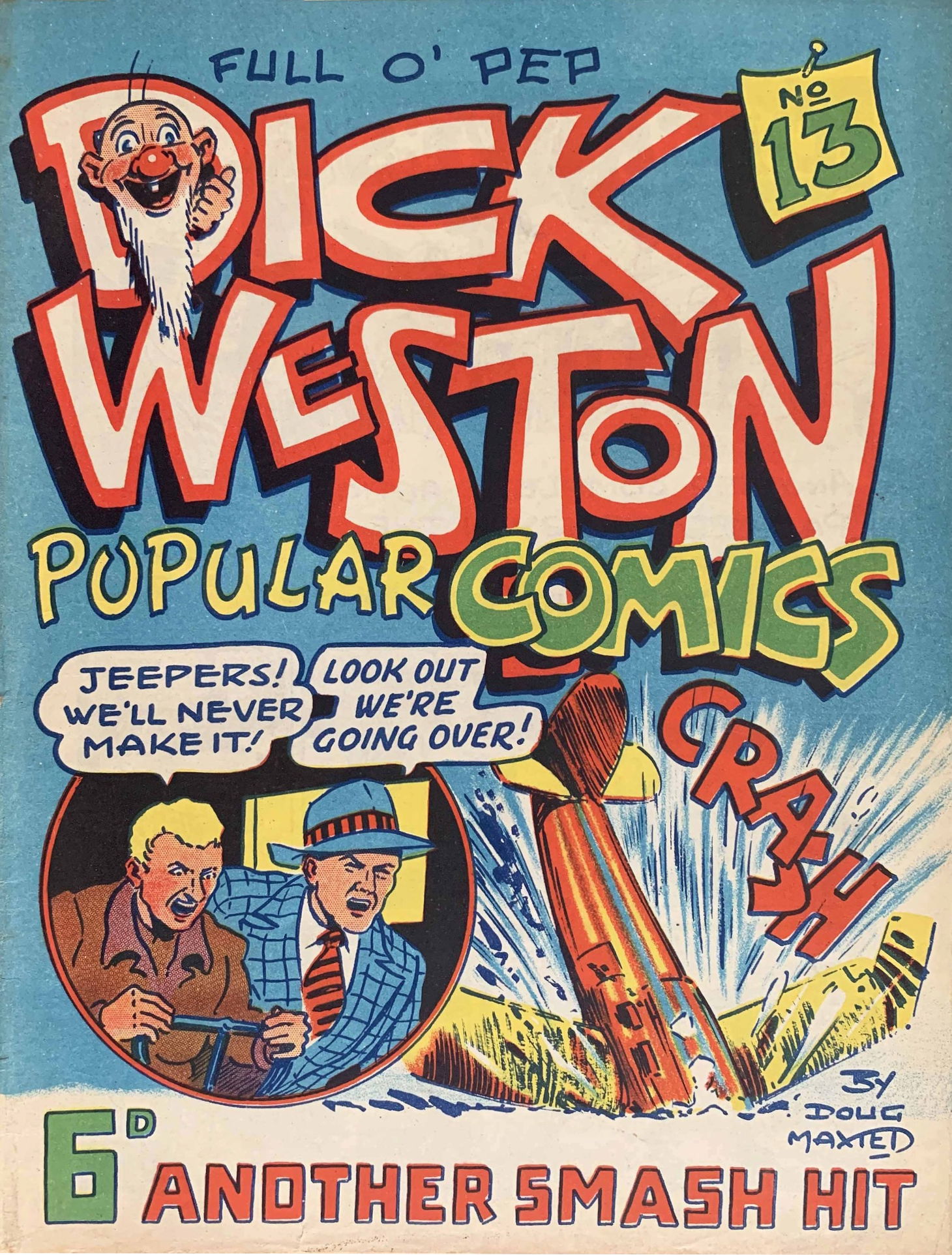 Dick Weston Popular Comics (Hoffmann, 1947 series) #13 ([January 1949?])