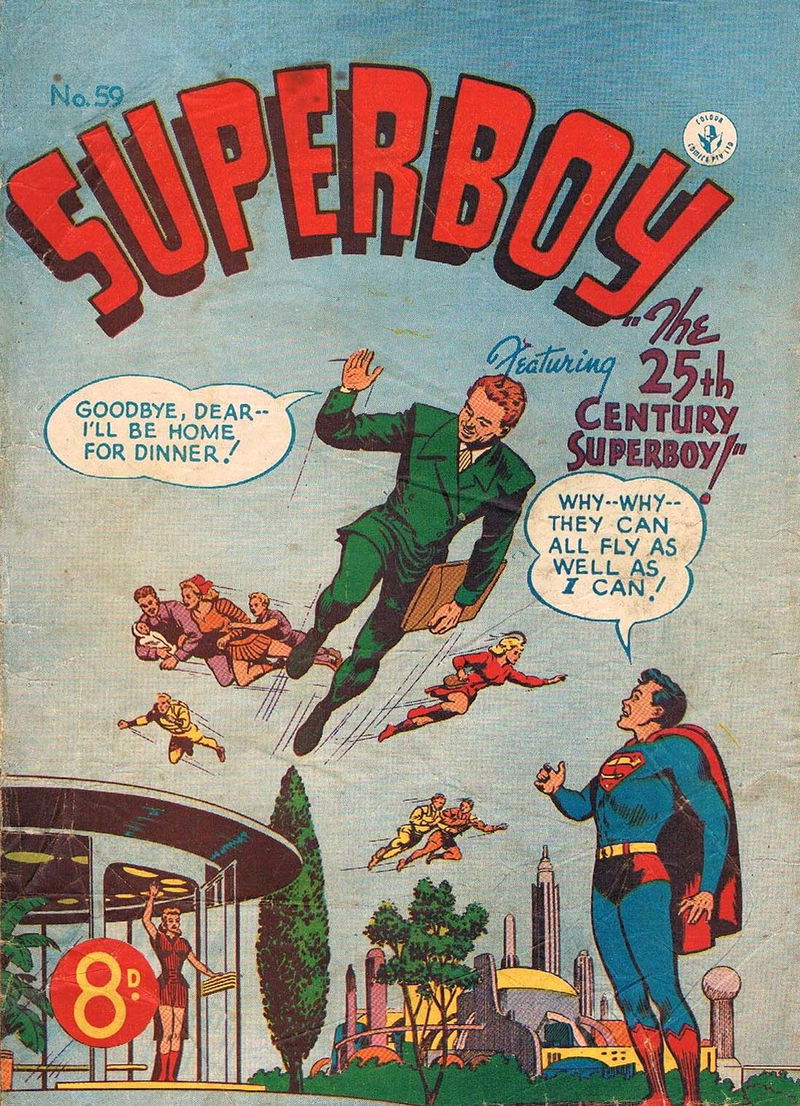 Superboy (Colour Comics, 1950 series) #59 ([December 1953])