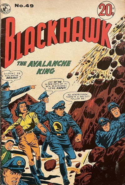 Blackhawk (Colour Comics, 1960 series) #49