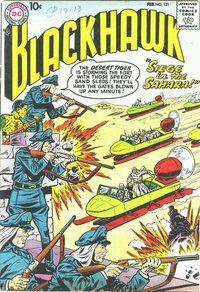 Blackhawk (DC, 1957 series)  #121 (February 1958)