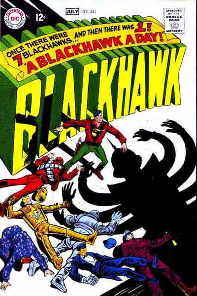 Blackhawk (DC, 1957 series) #241 June-July 1968