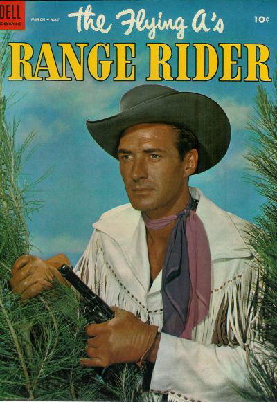 The Flying A's Range Rider (Dell, 1953 series) #5 March-May 1954