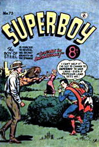 Superboy (Colour Comics, 1950 series) #73 ([March 1955?])