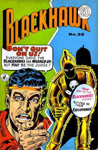 Blackhawk (Colour Comics, 1960 series)  #32 ([October 1967?])