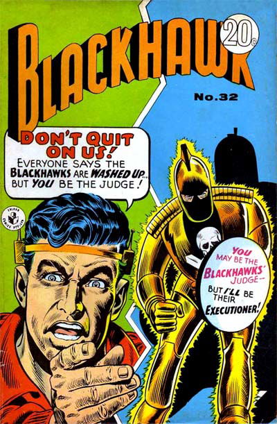 Blackhawk (Colour Comics, 1960 series) #32 ([October 1967?])