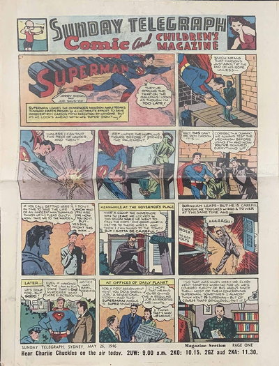 Sunday Telegraph Comic and Children's Magazine 26 May 1946
