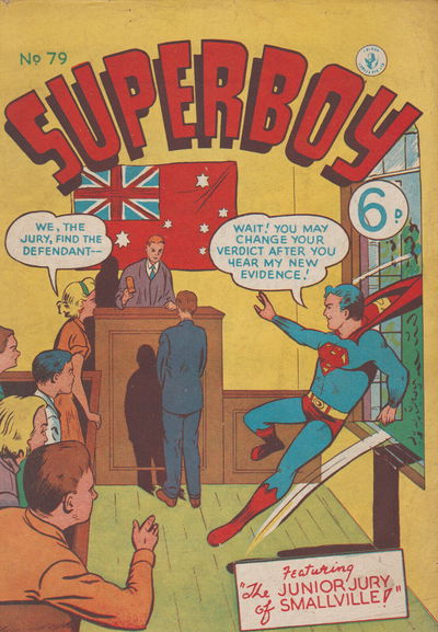 Superboy (Colour Comics, 1950 series) #79 September 1955