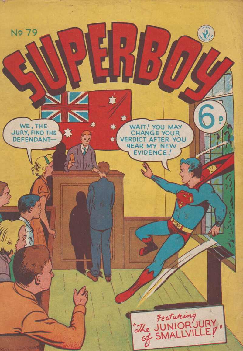 Superboy (Colour Comics, 1950 series) #79 (September 1955)