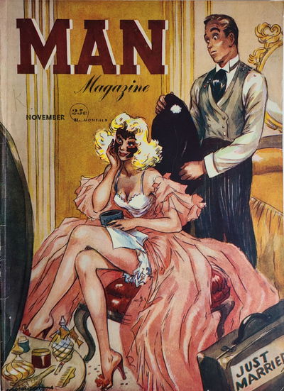 Man Magazine (KG Murray, 1950 series) #1 November-December 1950