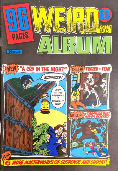 Weird Mystery Tales Album  #3 (October 1977)