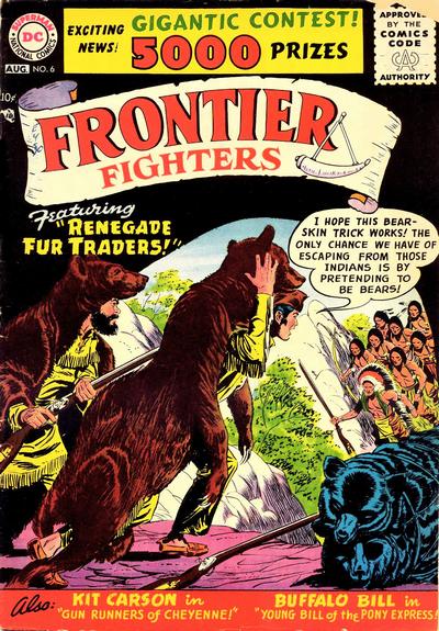 Frontier Fighters  #6 (July-August 1956)
