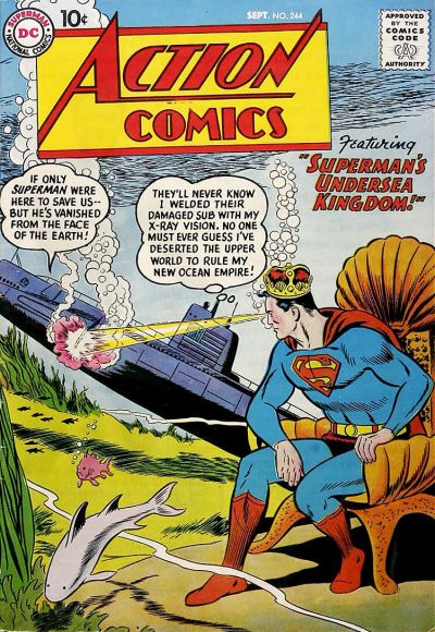 Action Comics (DC, 1938 series) #244 (September 1958)