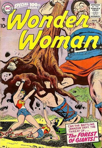Wonder Woman (DC, 1942 series) #100 (August 1958)