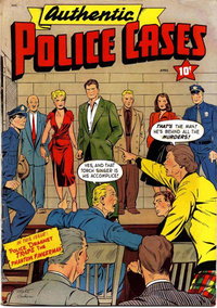 Authentic Police Cases  #12 (April 1951)