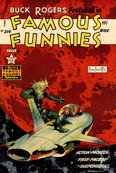 Famous Funnies  #214 (November 1954)