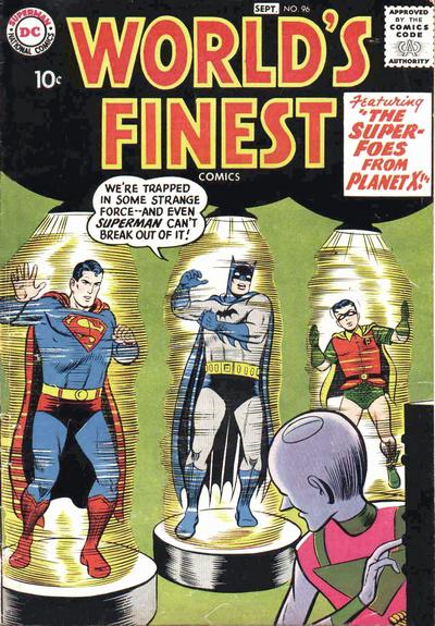 World's Finest Comics (DC, 1941 series) #96 (September 1958)
