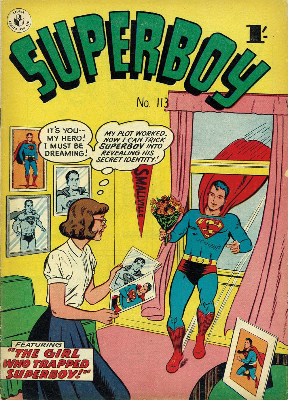Superboy (Colour Comics, 1950 series) #113 ([July 1958?])