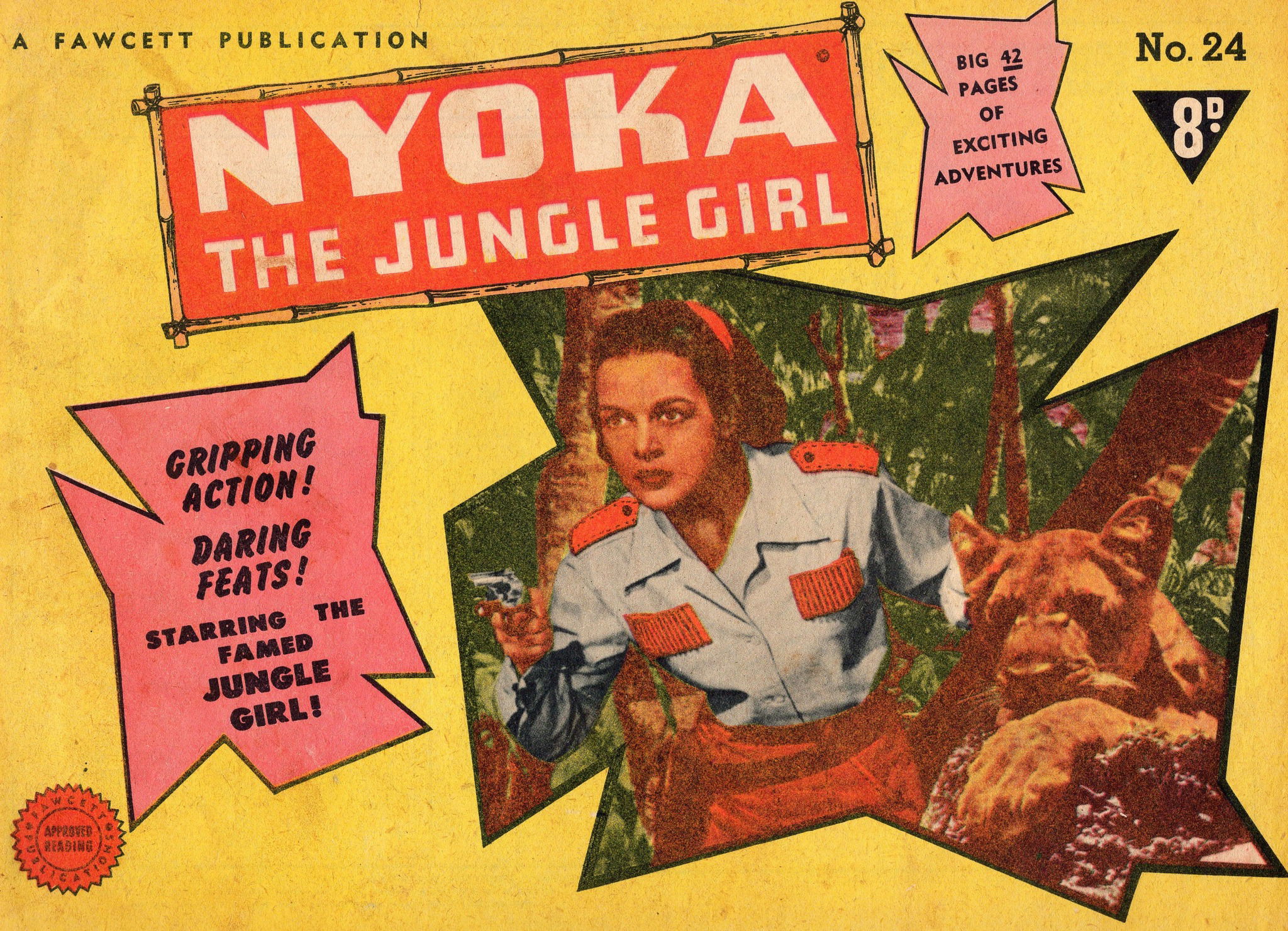 Nyoka the Jungle Girl (Cleland, 1949 series) #24 ([April 1951?])