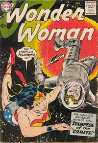 Wonder Woman (DC, 1942 series)  #99 (July 1958) — Stampede of the Comets!