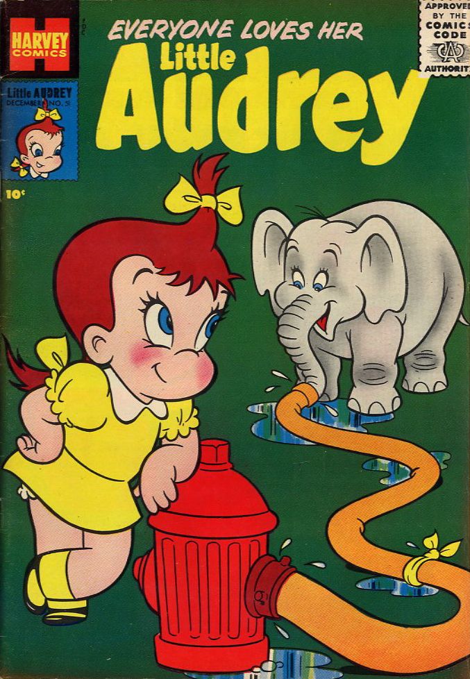Little Audrey (Harvey, 1952 series) #51 (December 1956)