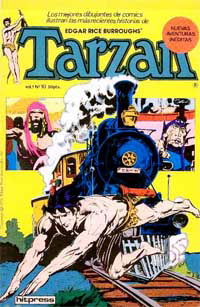 El Nuevo Tarzan (Toutain, 1979 series) #Vol. 1 No. 10 January 1980