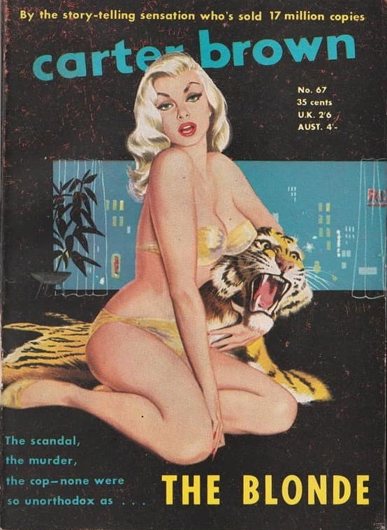 Carter Brown (Horwitz, 1955 series) #67 ([September 1958?])