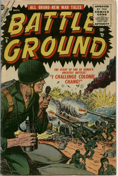 Battleground (Atlas [Marvel], 1954 series) #8 (November 1955)