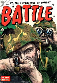 Battle (Atlas [Marvel], 1951 series) #34 November 1954