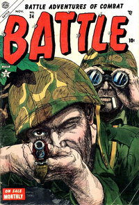 Battle (Atlas [Marvel], 1951 series)  #34 (November 1954) — Untitled