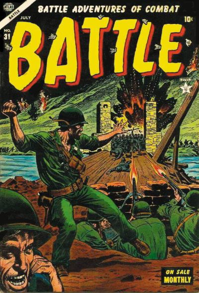 Battle (Atlas [Marvel], 1951 series) #31 July 1954