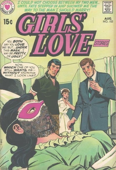 Girls' Love Stories (DC, 1949 series) #153 August 1970