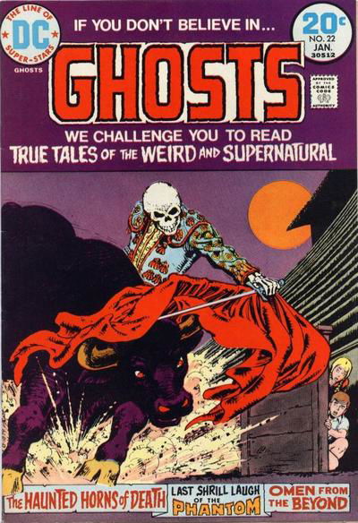 Ghosts (DC, 1971 series) #22 January 1974