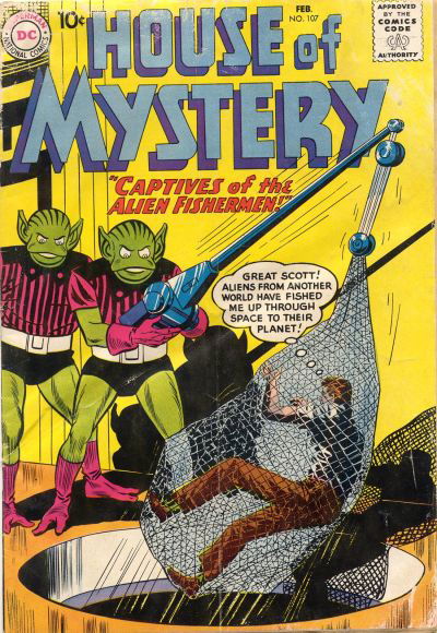 House of Mystery (DC, 1951 series) #107 February 1961