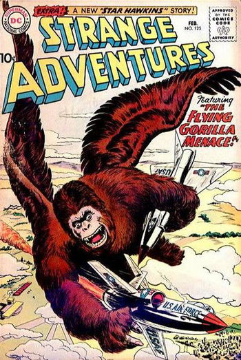 The Flying Gorilla Menace!