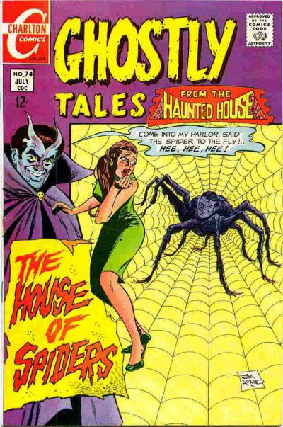 Ghostly Tales (Charlton, 1966 series) #74 July 1969