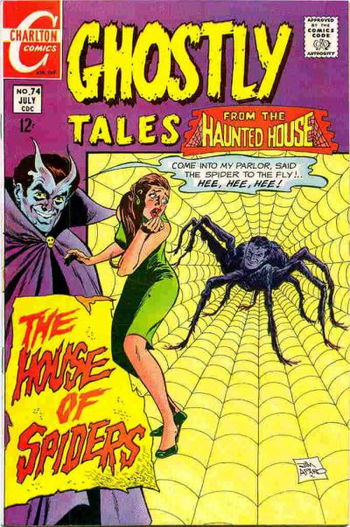 Ghostly Tales (Charlton, 1966 series) #74 (July 1969)