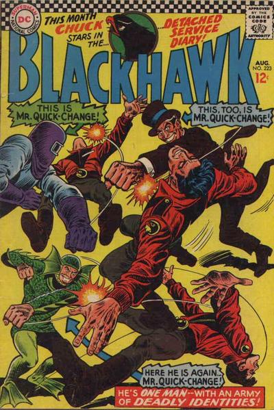 Blackhawk (DC, 1957 series) #223 (August 1966)