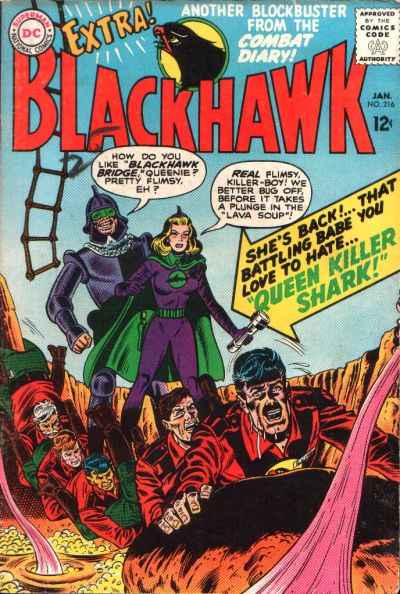 Blackhawk (DC, 1957 series) #216 (January 1966)