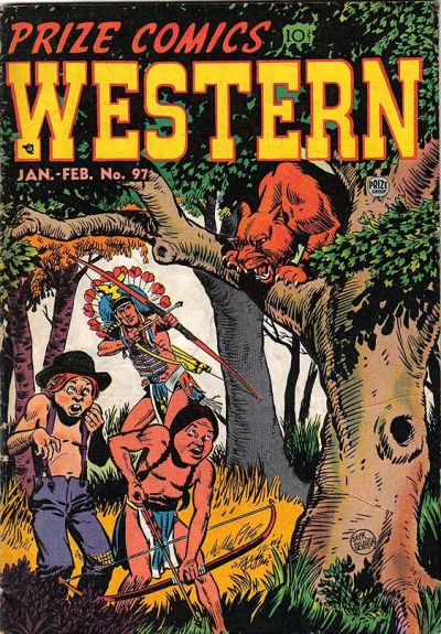 Prize Comics Western (Prize, 1948 series) v11#6 (97) (January-February 1953)