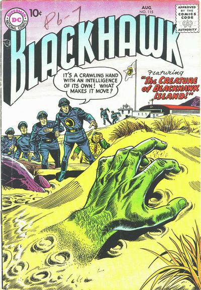 Blackhawk (DC, 1957 series) #115 (August 1957)