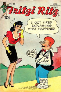 Fritzi Ritz  #29 (July-August 1953)