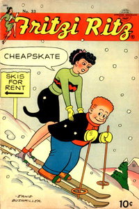 Fritzi Ritz  #33 (March-April 1954)