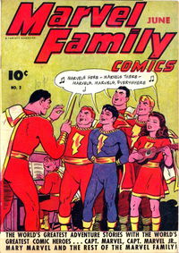 The Marvel Family (Fawcett, 1945 series) #2 June 1946