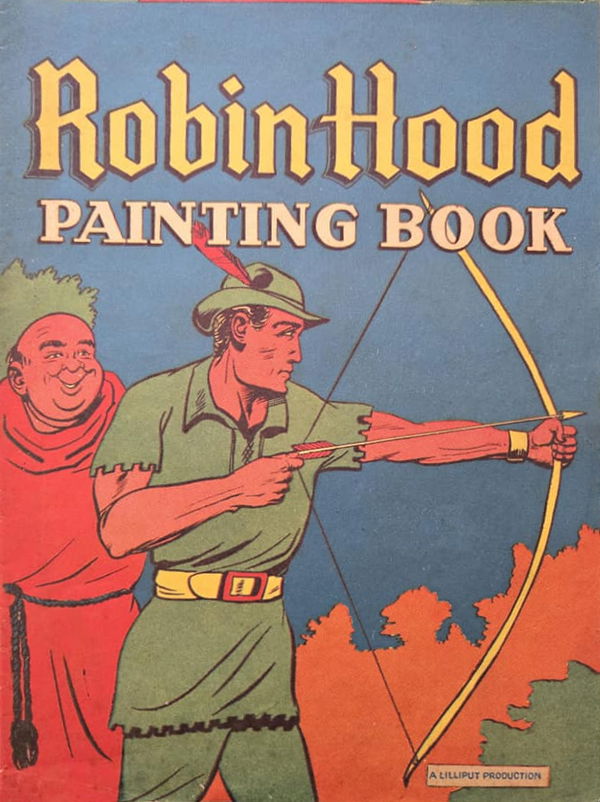 Robin Hood Painting Book (Lilliput, 1950?)  ([1950?])