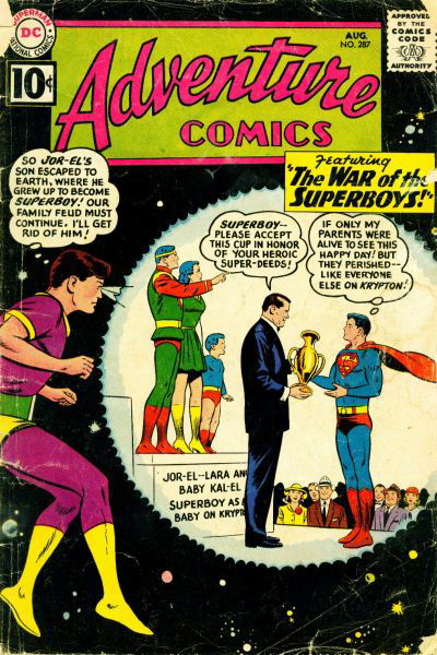 Adventure Comics (DC, 1938 series) #287 (August 1961)