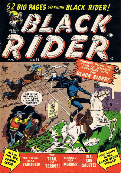 Black Rider (Marvel, 1950 series) #12 January 1951