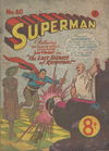 Superman (KG Murray, 1950? series) #60 [August 1952?]